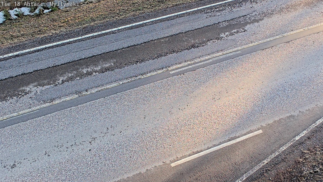 Weather Camera Image Road 18 Ähtäri, Myllymäki, Ähtäri, Etelä-Pohjanmaa
