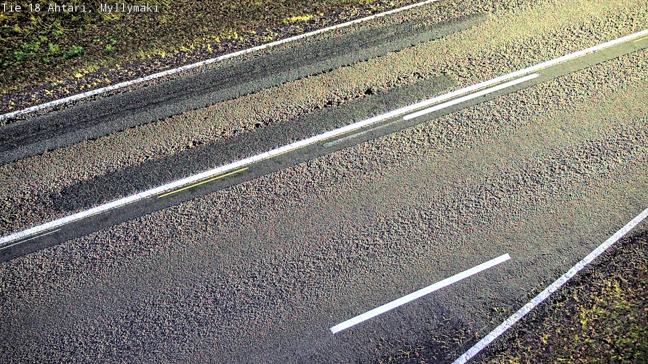 Weather Camera Image Road 18 Ähtäri, Myllymäki, Ähtäri, Etelä-Pohjanmaa