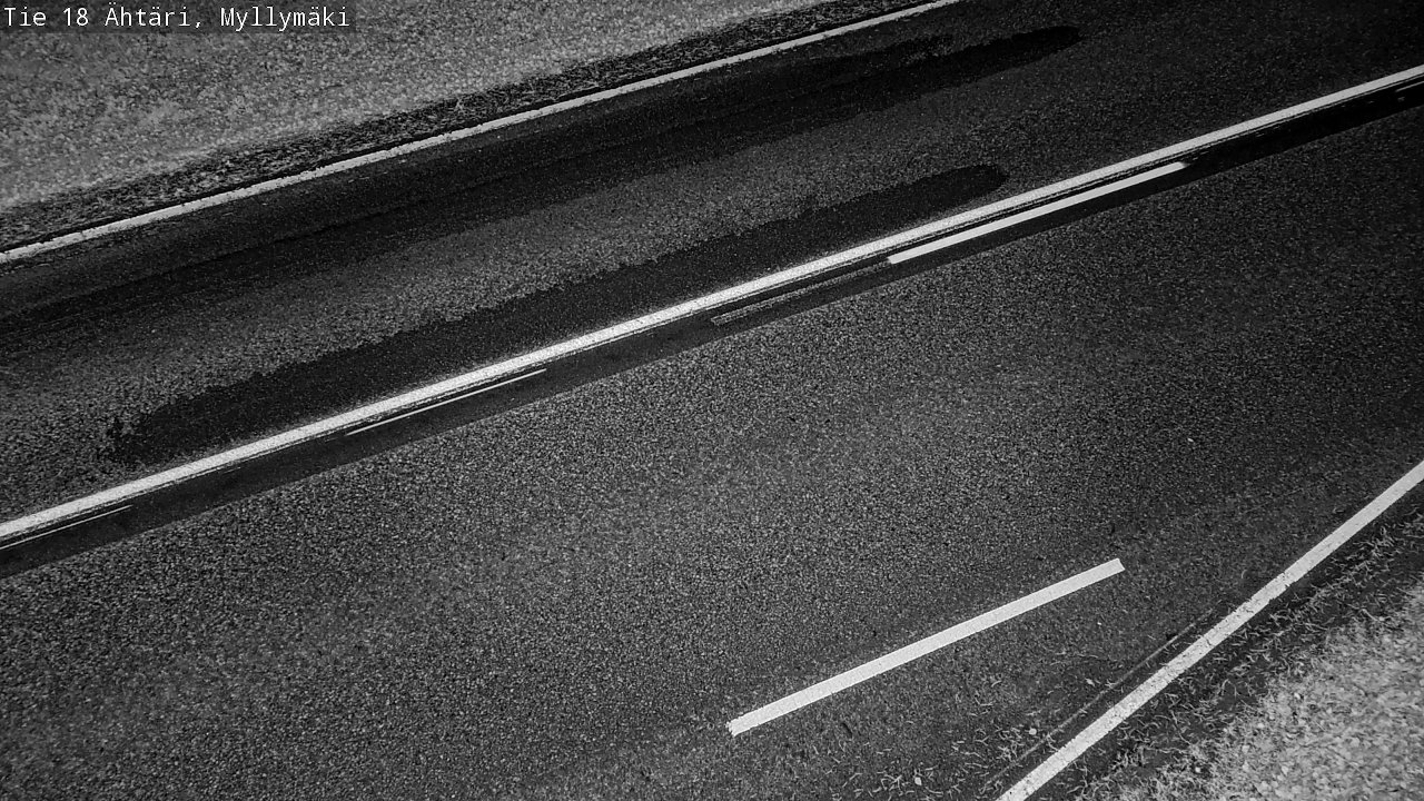 Weather Camera Image Road 18 Ähtäri, Myllymäki, Ähtäri, Etelä-Pohjanmaa