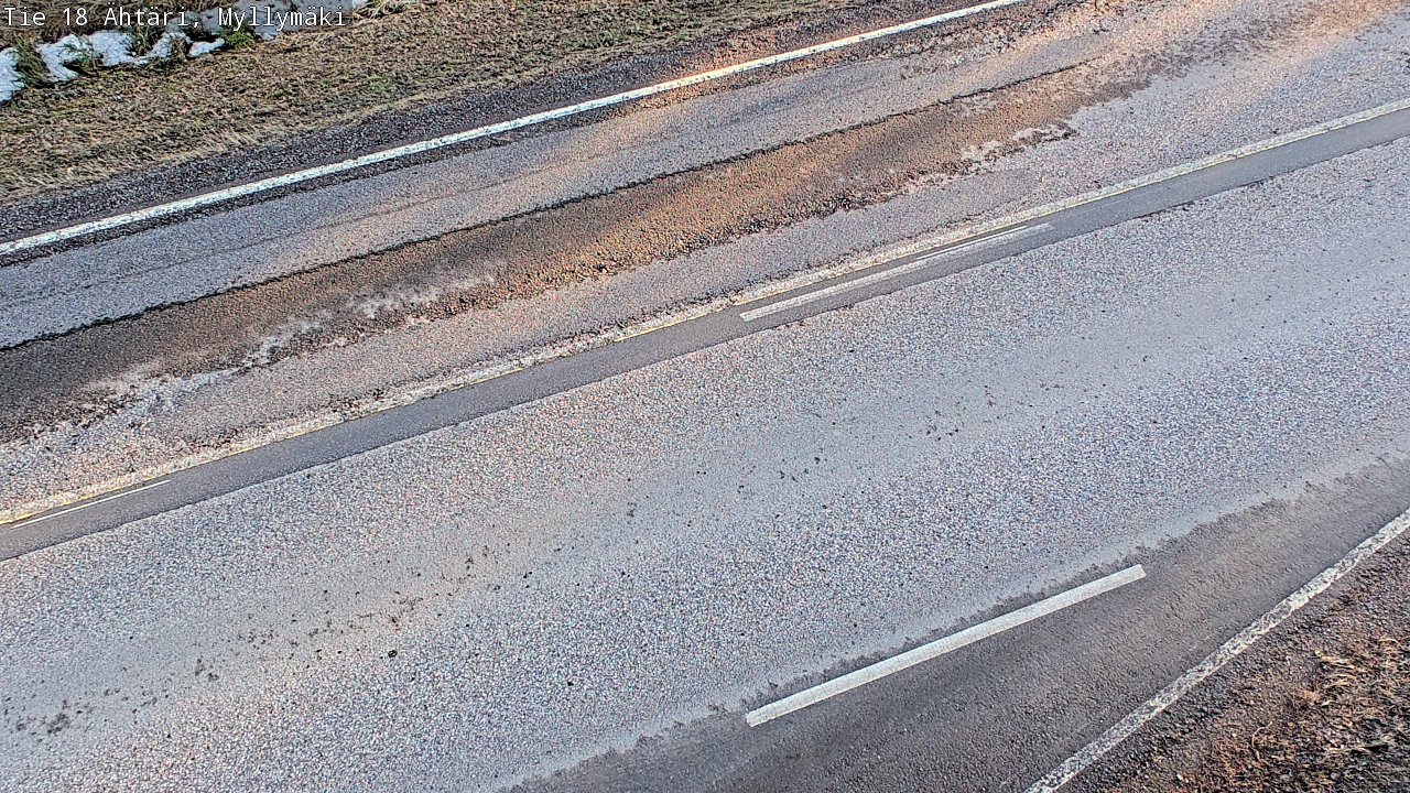 Weather Camera Image Road 18 Ähtäri, Myllymäki, Ähtäri, Etelä-Pohjanmaa