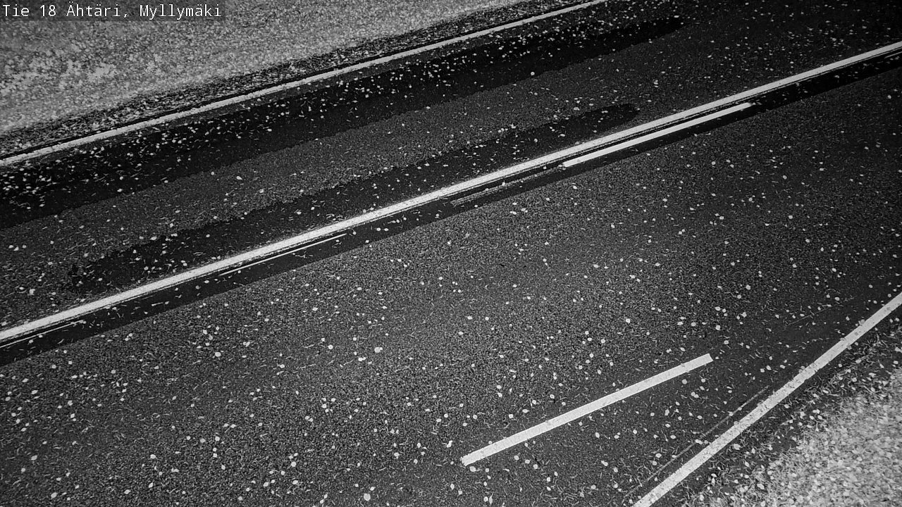 Weather Camera Image Road 18 Ähtäri, Myllymäki, Ähtäri, Etelä-Pohjanmaa