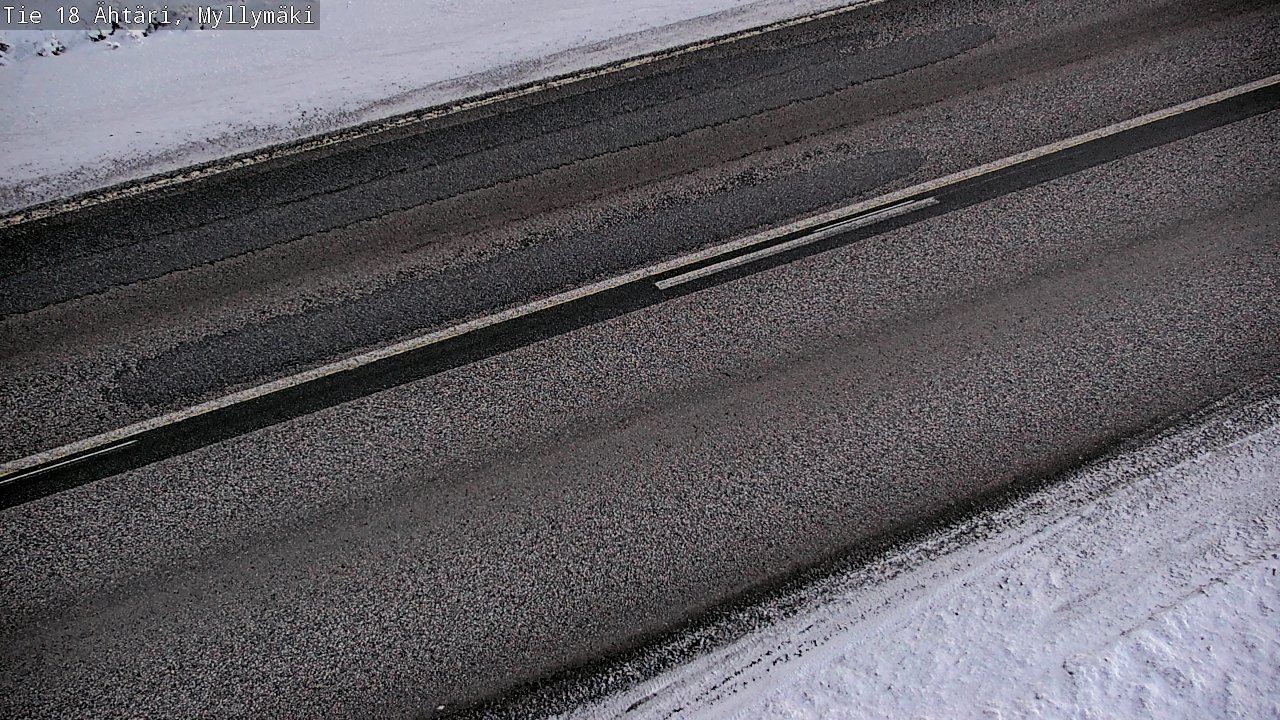 Weather Camera Image Road 18 Ähtäri, Myllymäki, Ähtäri, Etelä-Pohjanmaa