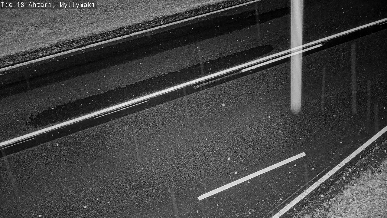 Weather Camera Image Road 18 Ähtäri, Myllymäki, Ähtäri, Etelä-Pohjanmaa