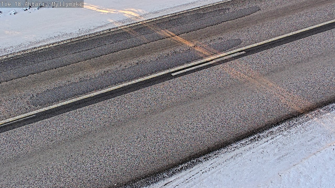 Weather Camera Image Road 18 Ähtäri, Myllymäki, Ähtäri, Etelä-Pohjanmaa