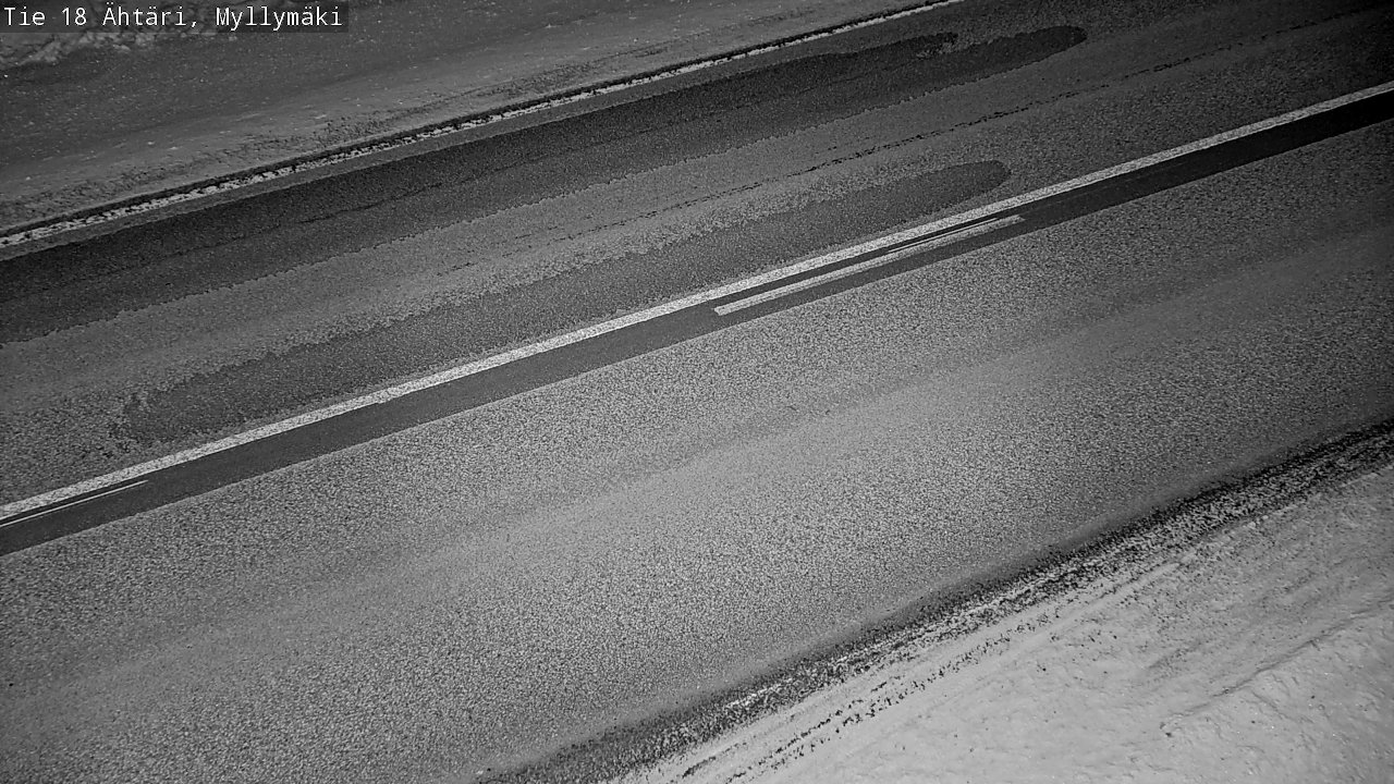 Weather Camera Image Road 18 Ähtäri, Myllymäki, Ähtäri, Etelä-Pohjanmaa