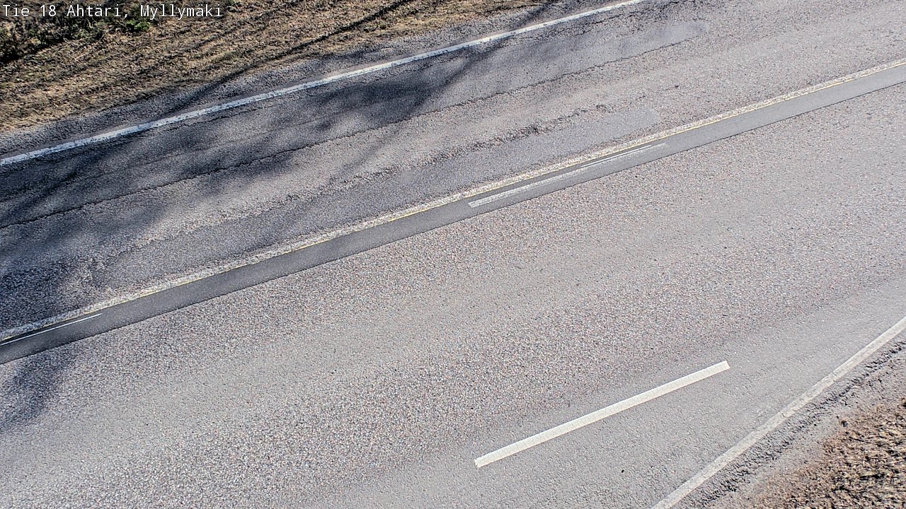 Weather Camera Image Road 18 Ähtäri, Myllymäki, Ähtäri, Etelä-Pohjanmaa