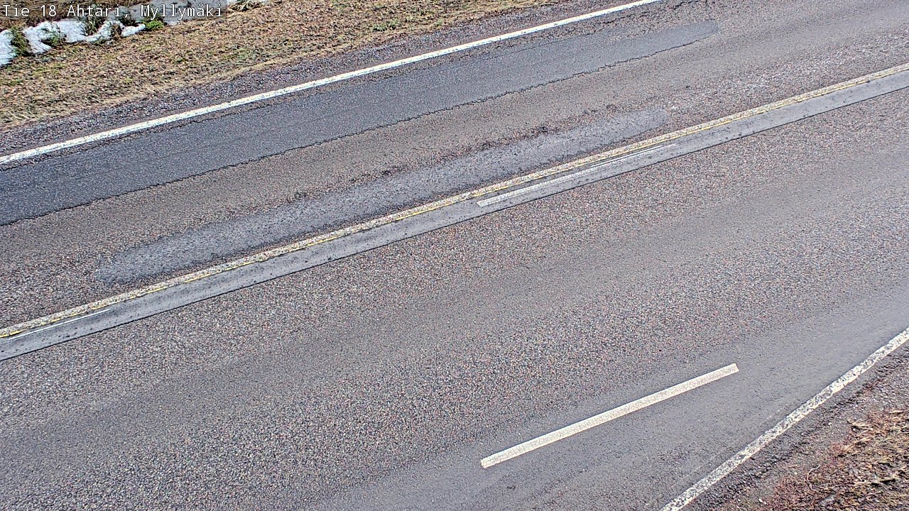 Weather Camera Image Road 18 Ähtäri, Myllymäki, Ähtäri, Etelä-Pohjanmaa
