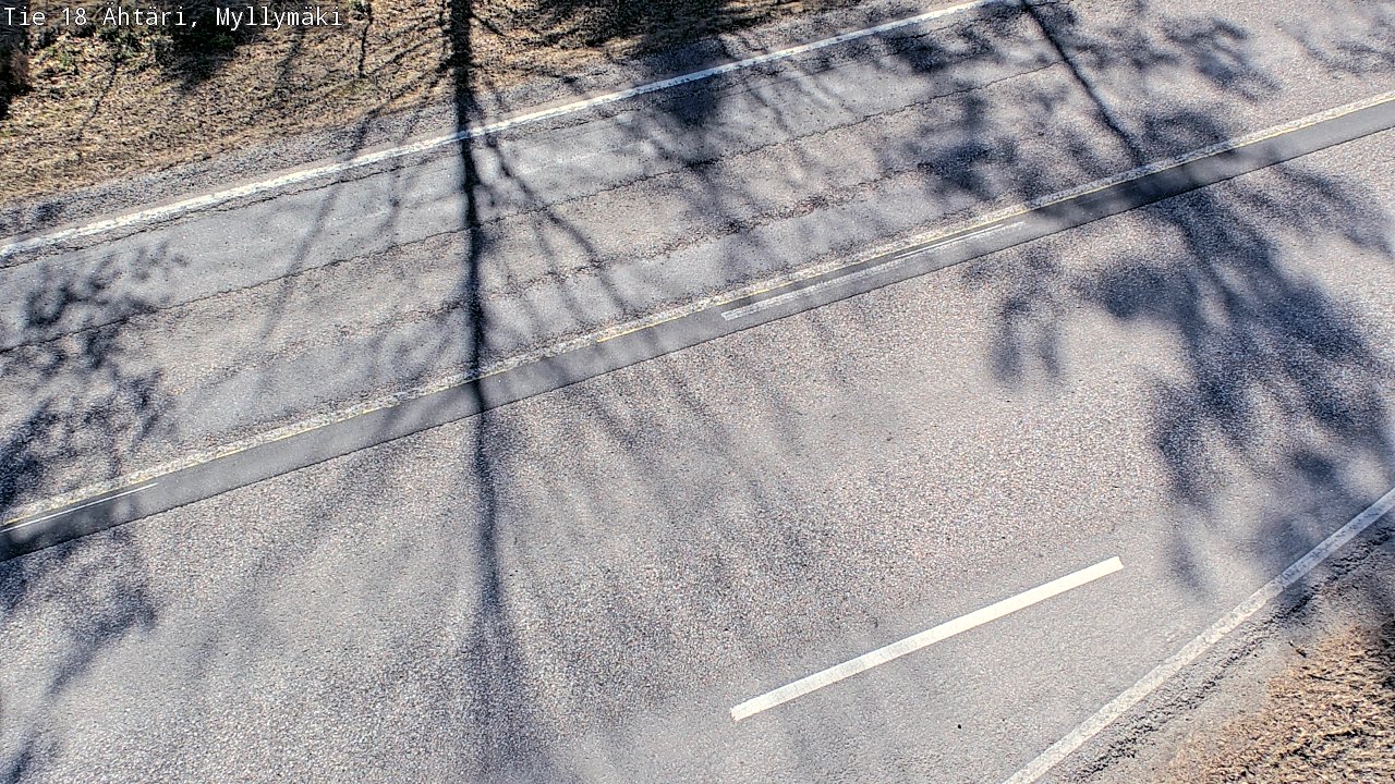 Weather Camera Image Road 18 Ähtäri, Myllymäki, Ähtäri, Etelä-Pohjanmaa