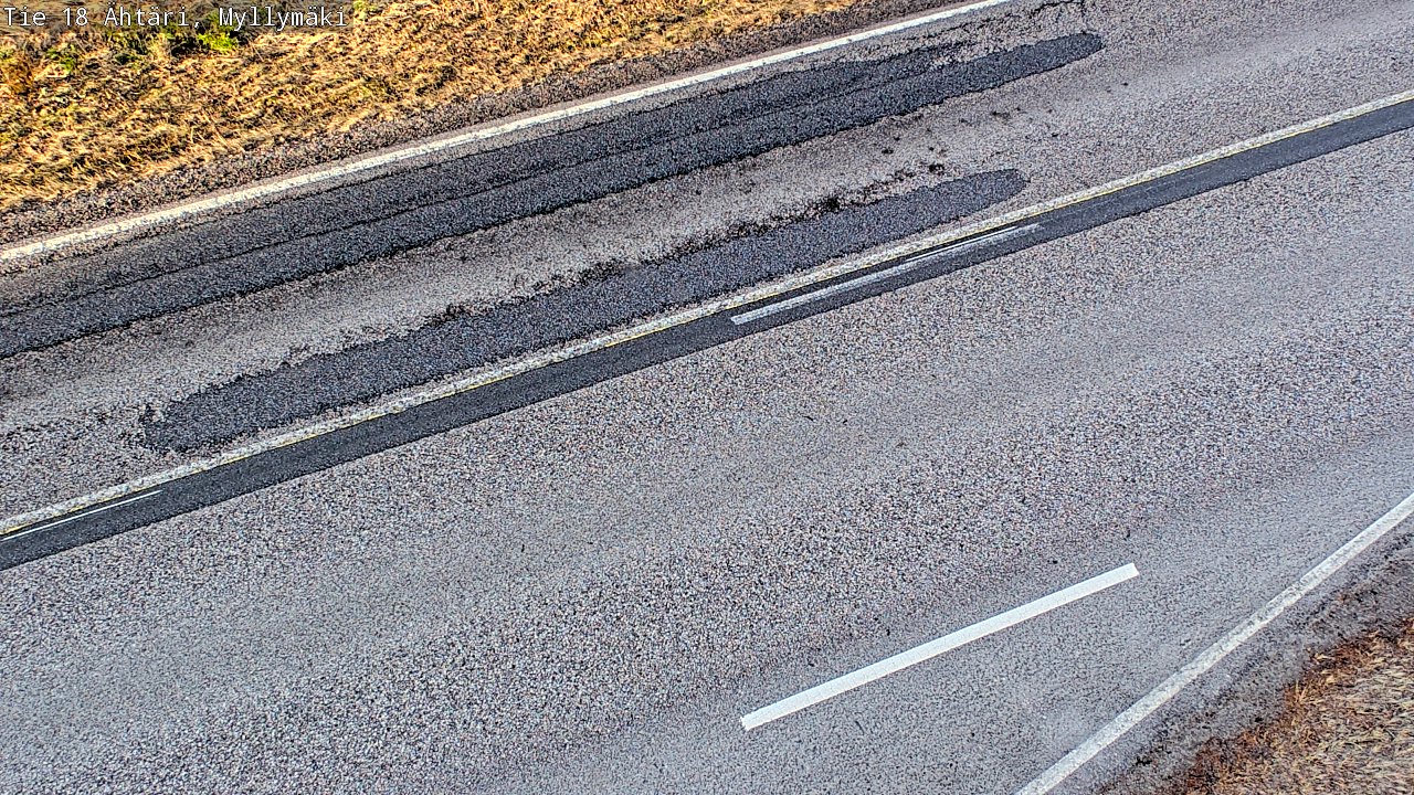 Weather Camera Image Road 18 Ähtäri, Myllymäki, Ähtäri, Etelä-Pohjanmaa
