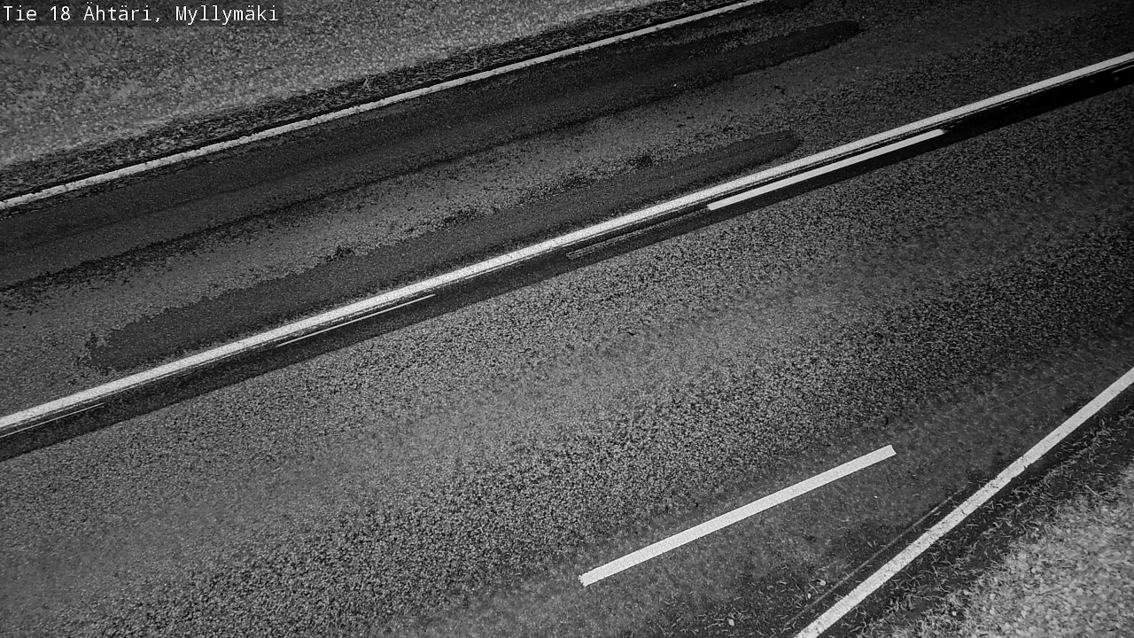 Weather Camera Image Road 18 Ähtäri, Myllymäki, Ähtäri, Etelä-Pohjanmaa