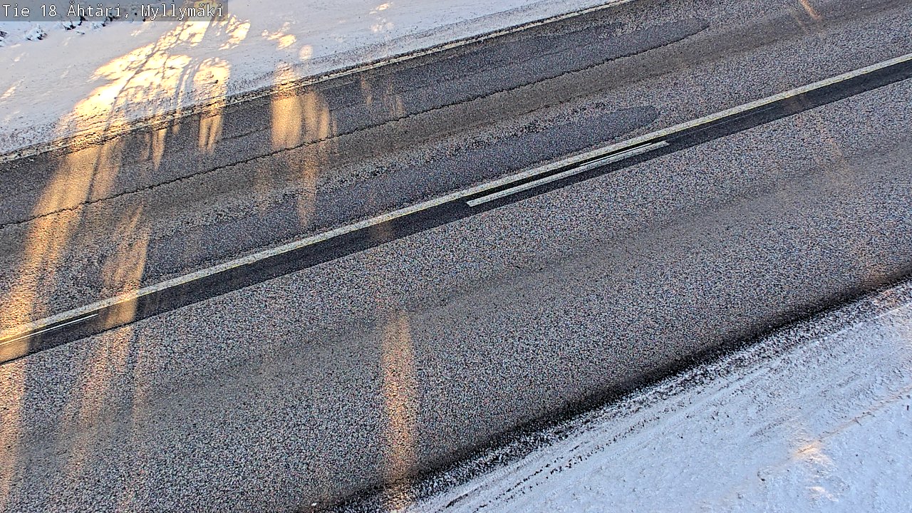 Weather Camera Image Road 18 Ähtäri, Myllymäki, Ähtäri, Etelä-Pohjanmaa