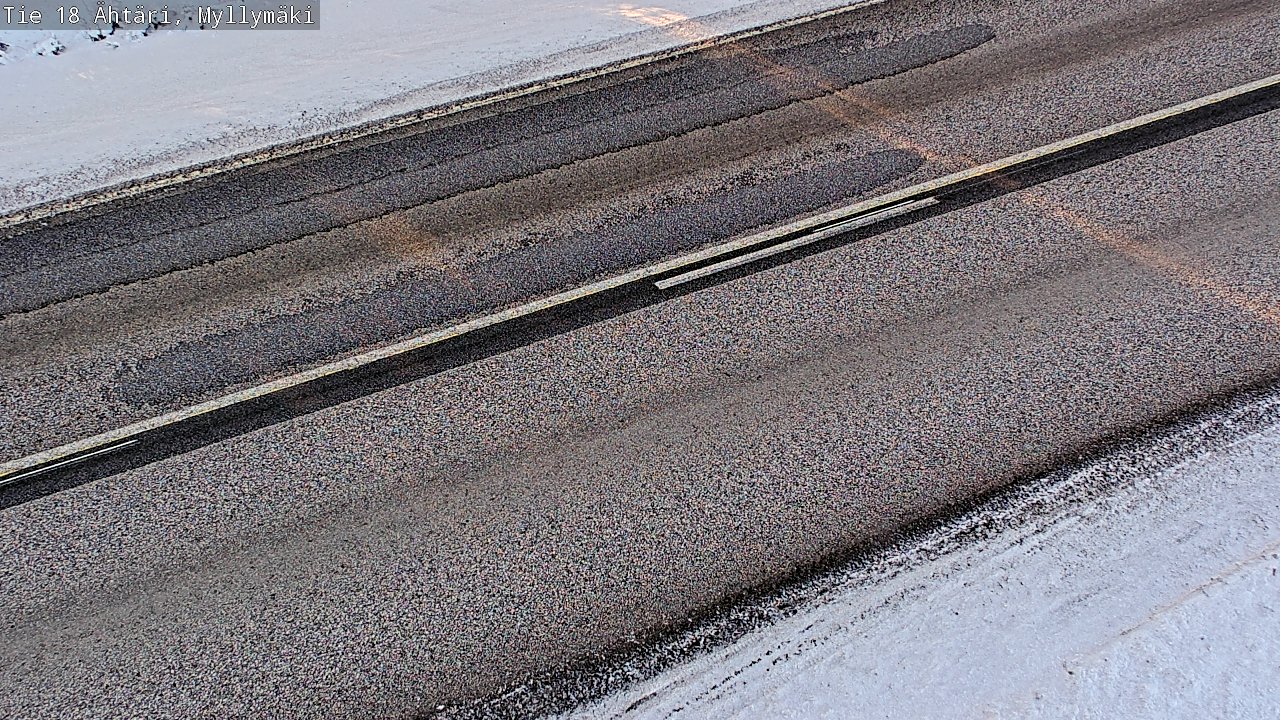 Weather Camera Image Road 18 Ähtäri, Myllymäki, Ähtäri, Etelä-Pohjanmaa