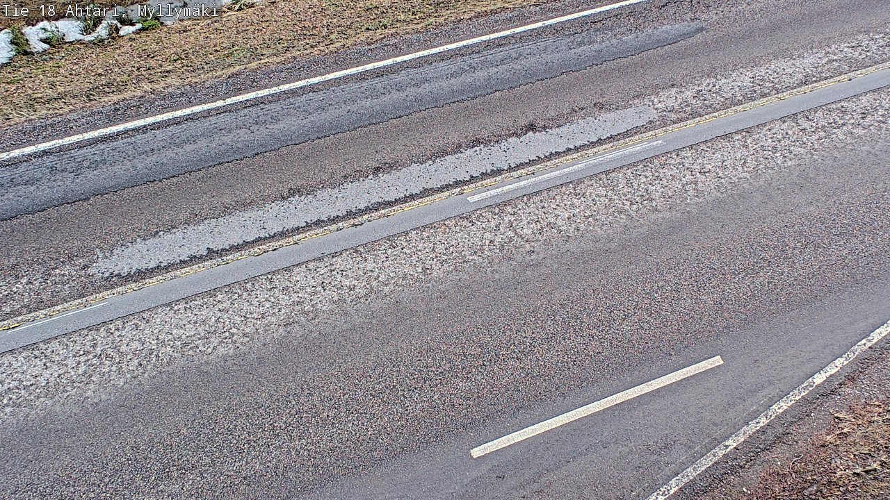 Weather Camera Image Road 18 Ähtäri, Myllymäki, Ähtäri, Etelä-Pohjanmaa