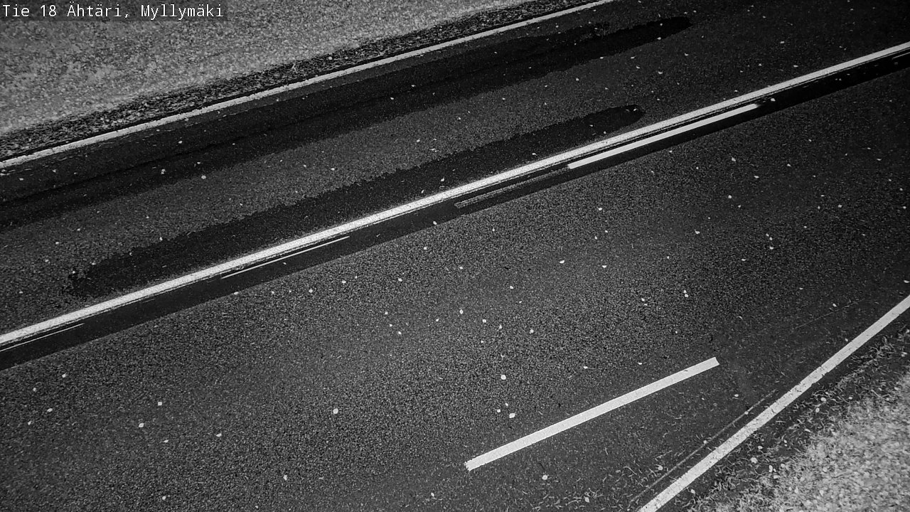 Weather Camera Image Road 18 Ähtäri, Myllymäki, Ähtäri, Etelä-Pohjanmaa