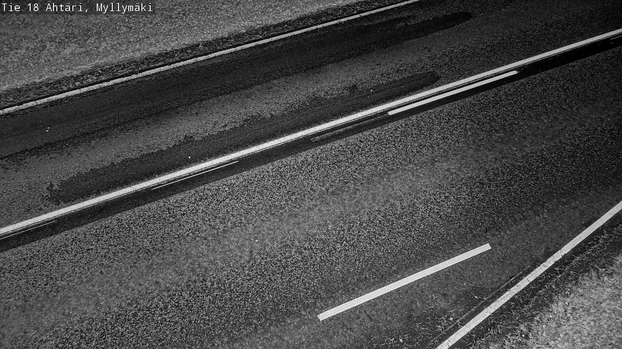 Weather Camera Image Road 18 Ähtäri, Myllymäki, Ähtäri, Etelä-Pohjanmaa