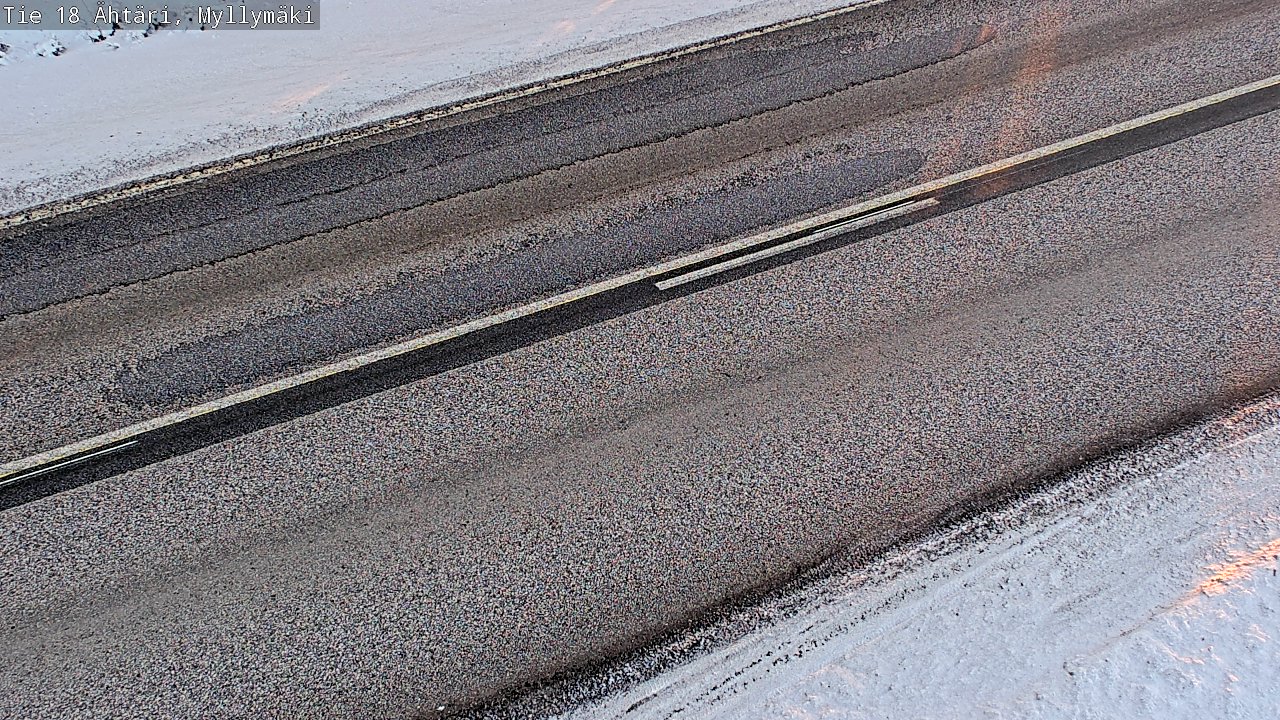 Weather Camera Image Road 18 Ähtäri, Myllymäki, Ähtäri, Etelä-Pohjanmaa