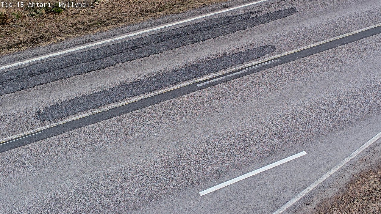 Weather Camera Image Road 18 Ähtäri, Myllymäki, Ähtäri, Etelä-Pohjanmaa