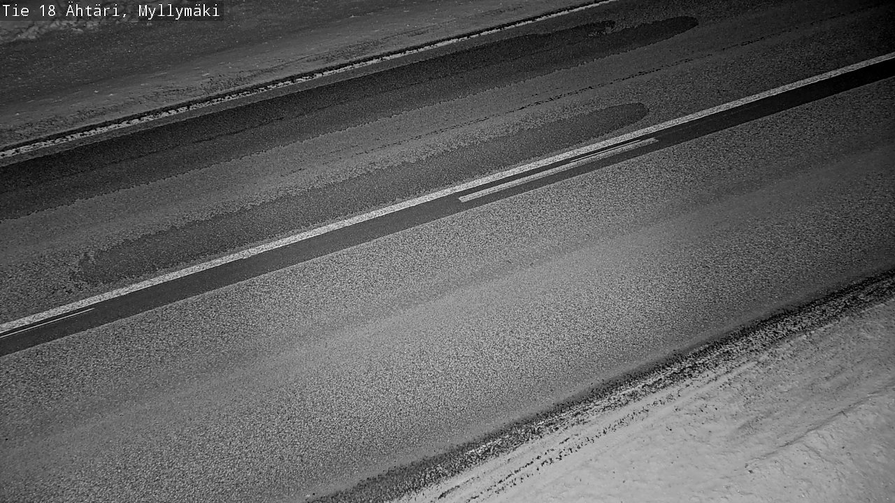 Weather Camera Image Väg 18 Etseri, Myllymäki, Ähtäri, Etelä-Pohjanmaa