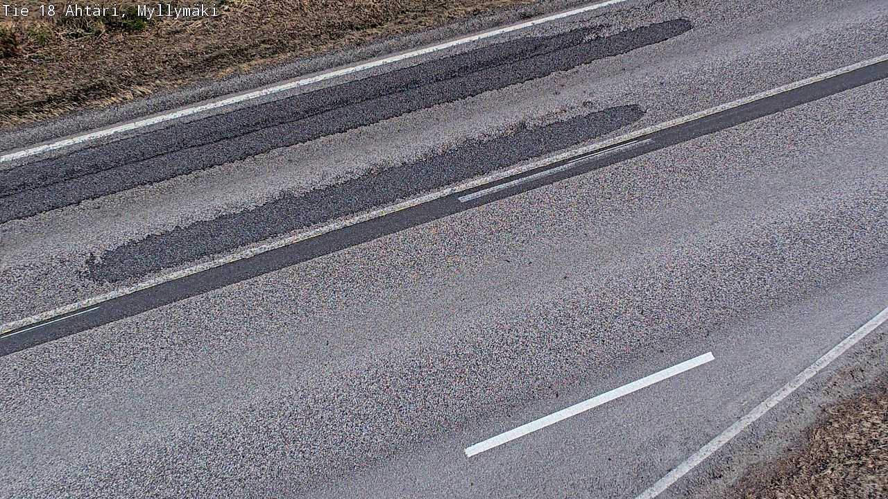 Weather Camera Image Road 18 Ähtäri, Myllymäki, Ähtäri, Etelä-Pohjanmaa