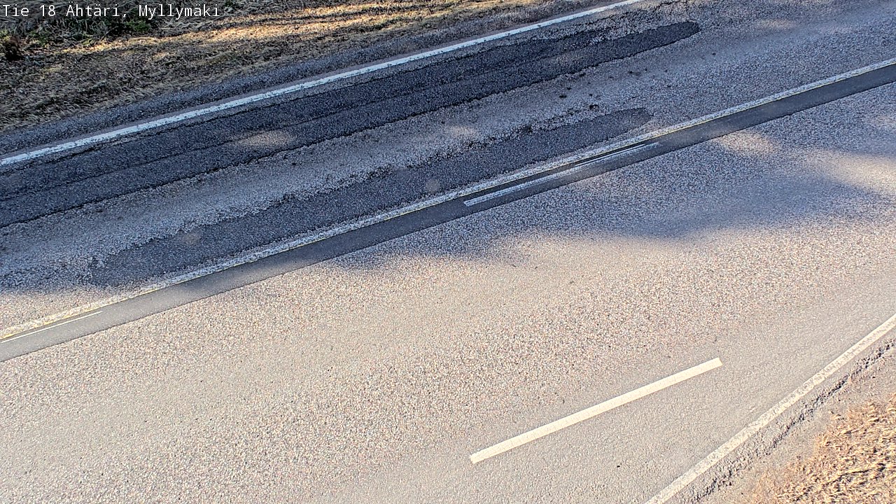 Weather Camera Image Road 18 Ähtäri, Myllymäki, Ähtäri, Etelä-Pohjanmaa