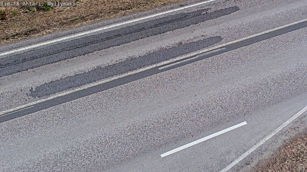 Weather Camera Image Road 18 Ähtäri, Myllymäki, Ähtäri, Etelä-Pohjanmaa