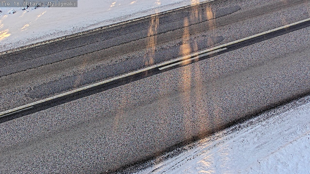 Weather Camera Image Road 18 Ähtäri, Myllymäki, Ähtäri, Etelä-Pohjanmaa