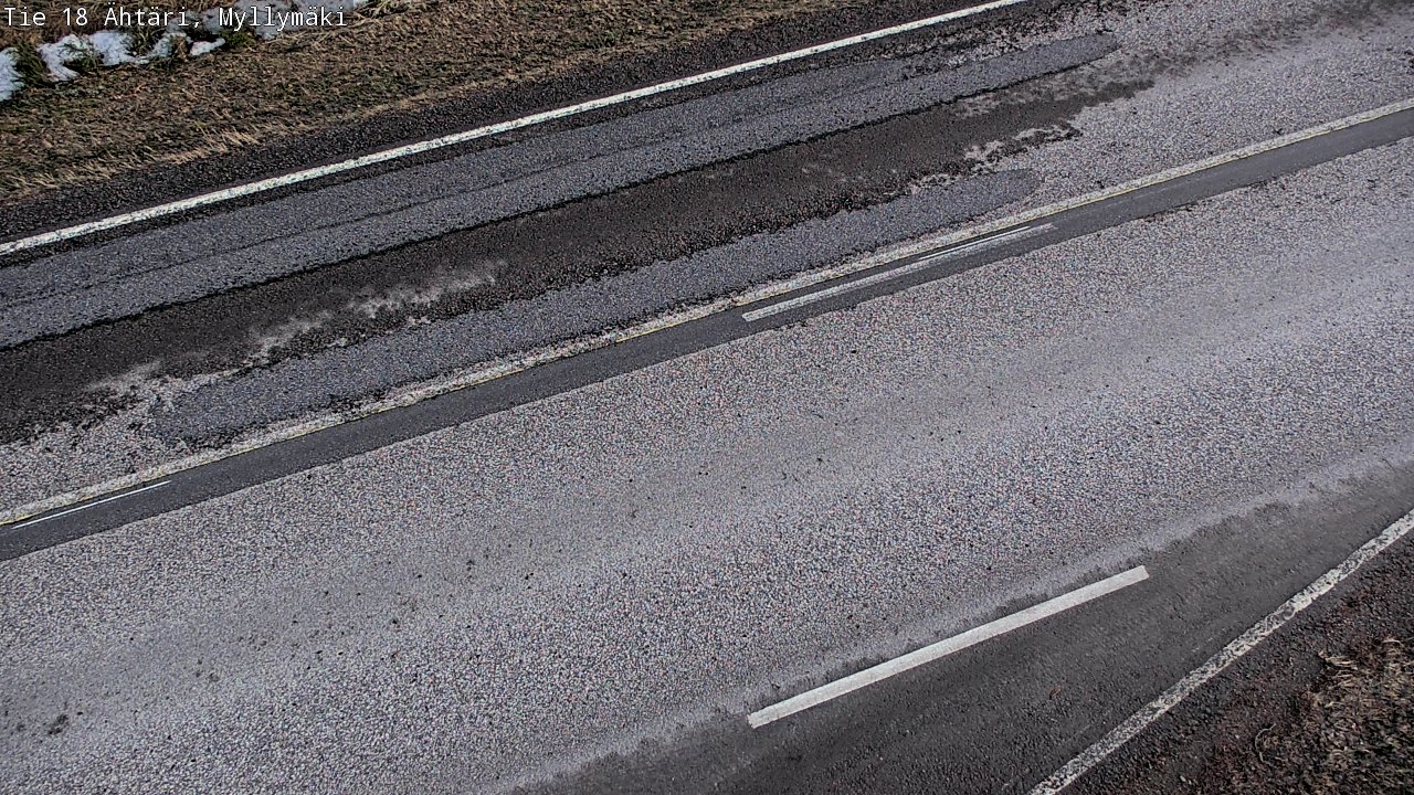 Weather Camera Image Road 18 Ähtäri, Myllymäki, Ähtäri, Etelä-Pohjanmaa