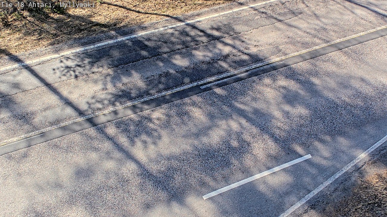 Weather Camera Image Road 18 Ähtäri, Myllymäki, Ähtäri, Etelä-Pohjanmaa