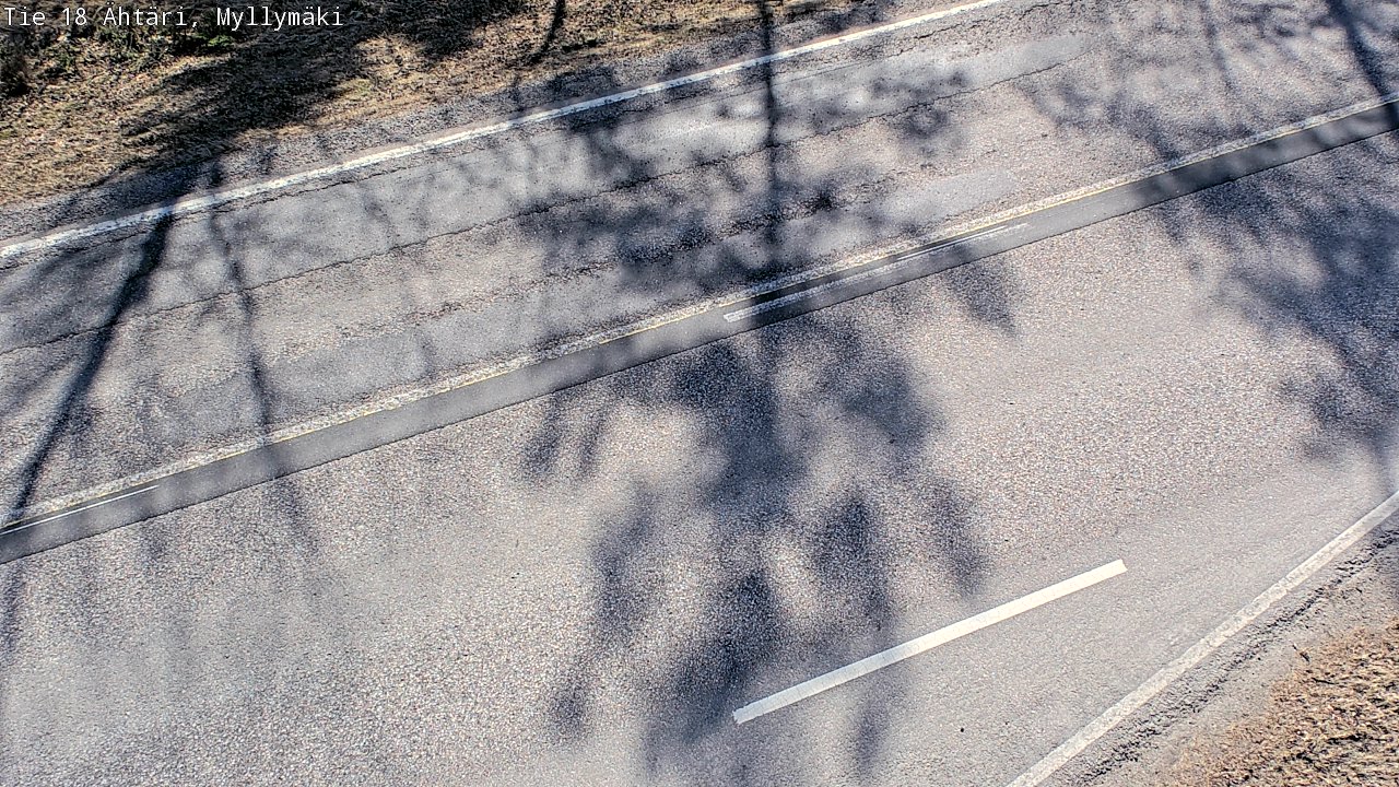 Weather Camera Image Road 18 Ähtäri, Myllymäki, Ähtäri, Etelä-Pohjanmaa