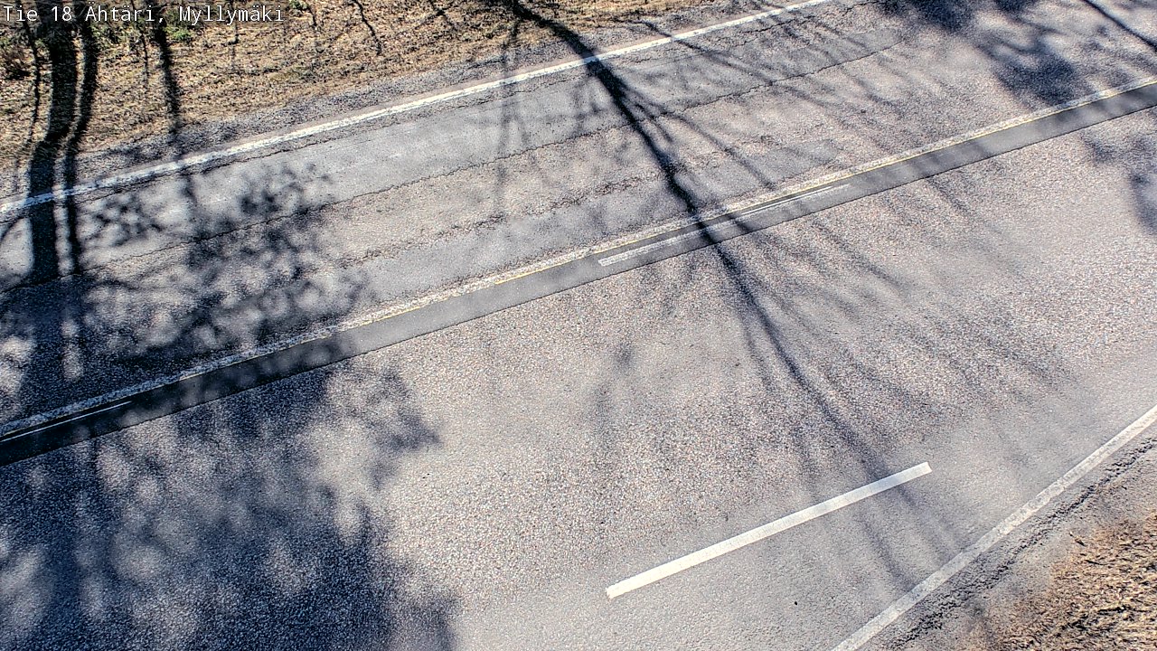 Weather Camera Image Road 18 Ähtäri, Myllymäki, Ähtäri, Etelä-Pohjanmaa