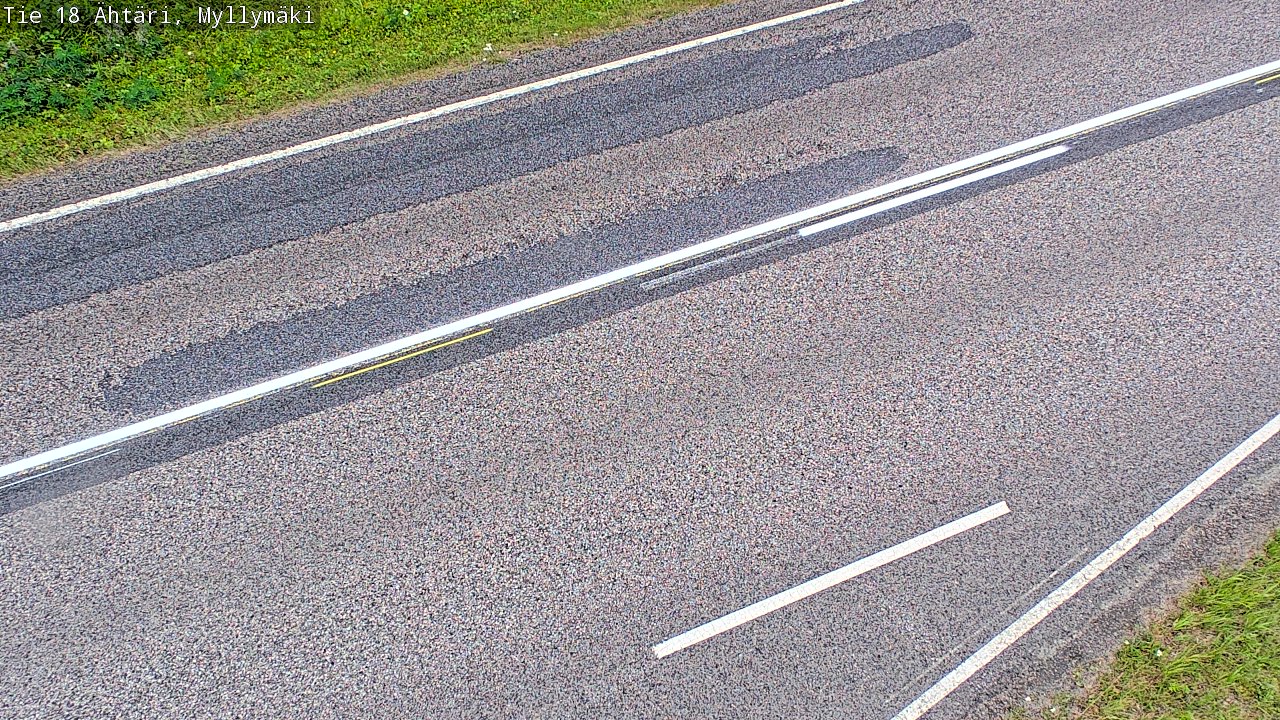 Weather Camera Image Road 18 Ähtäri, Myllymäki, Ähtäri, Etelä-Pohjanmaa