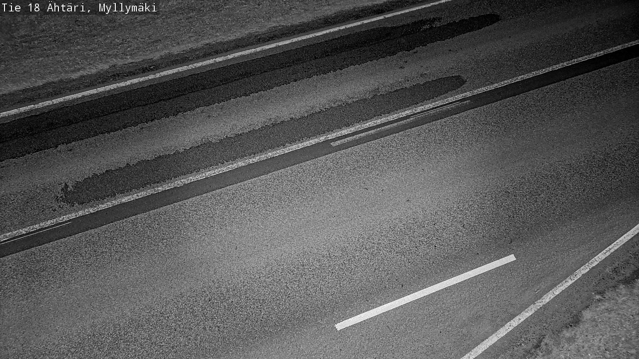 Weather Camera Image Road 18 Ähtäri, Myllymäki, Ähtäri, Etelä-Pohjanmaa