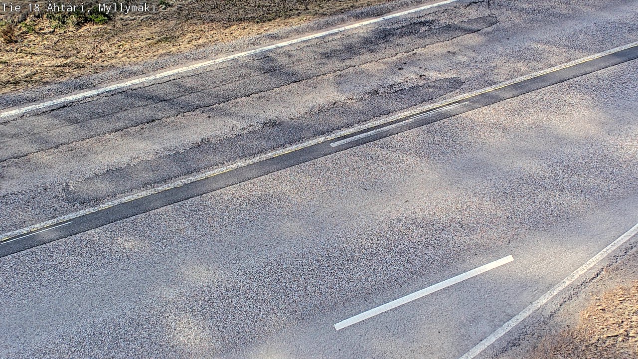 Weather Camera Image Road 18 Ähtäri, Myllymäki, Ähtäri, Etelä-Pohjanmaa