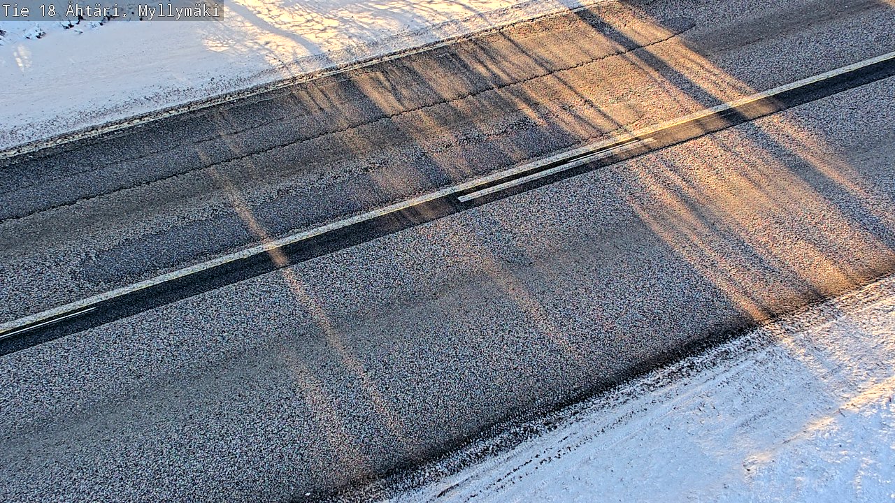 Weather Camera Image Road 18 Ähtäri, Myllymäki, Ähtäri, Etelä-Pohjanmaa