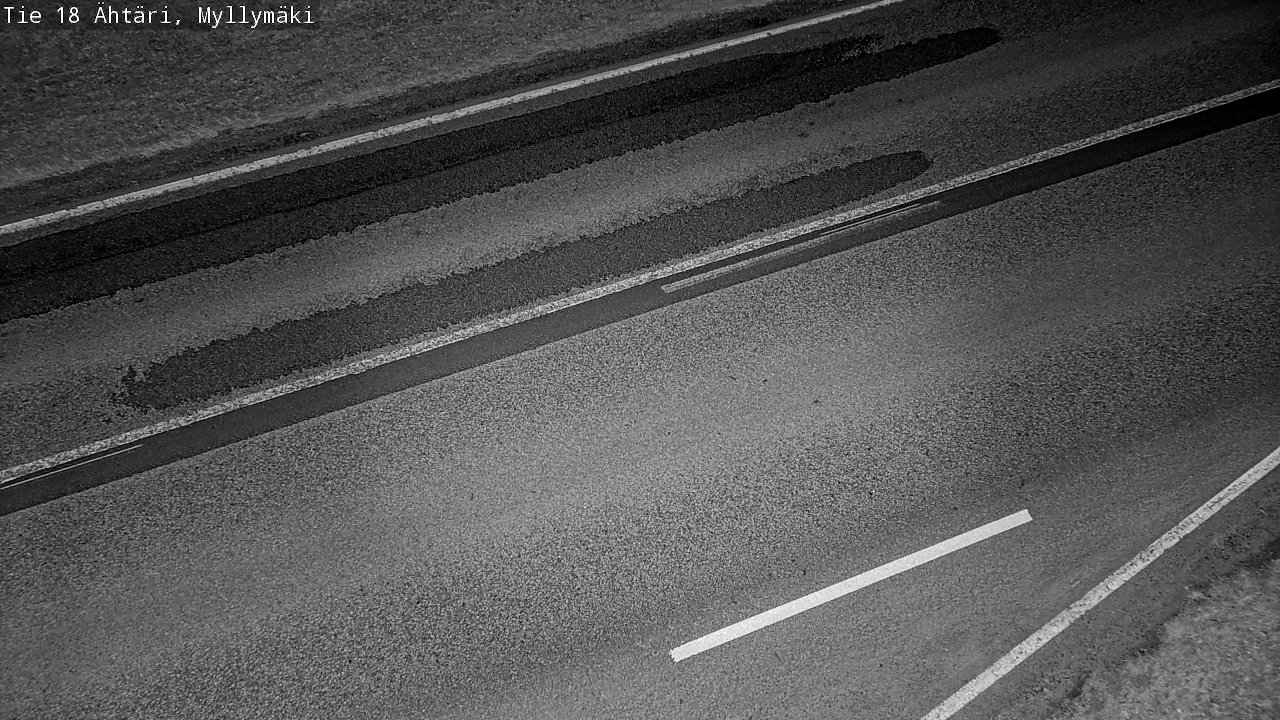 Weather Camera Image Road 18 Ähtäri, Myllymäki, Ähtäri, Etelä-Pohjanmaa