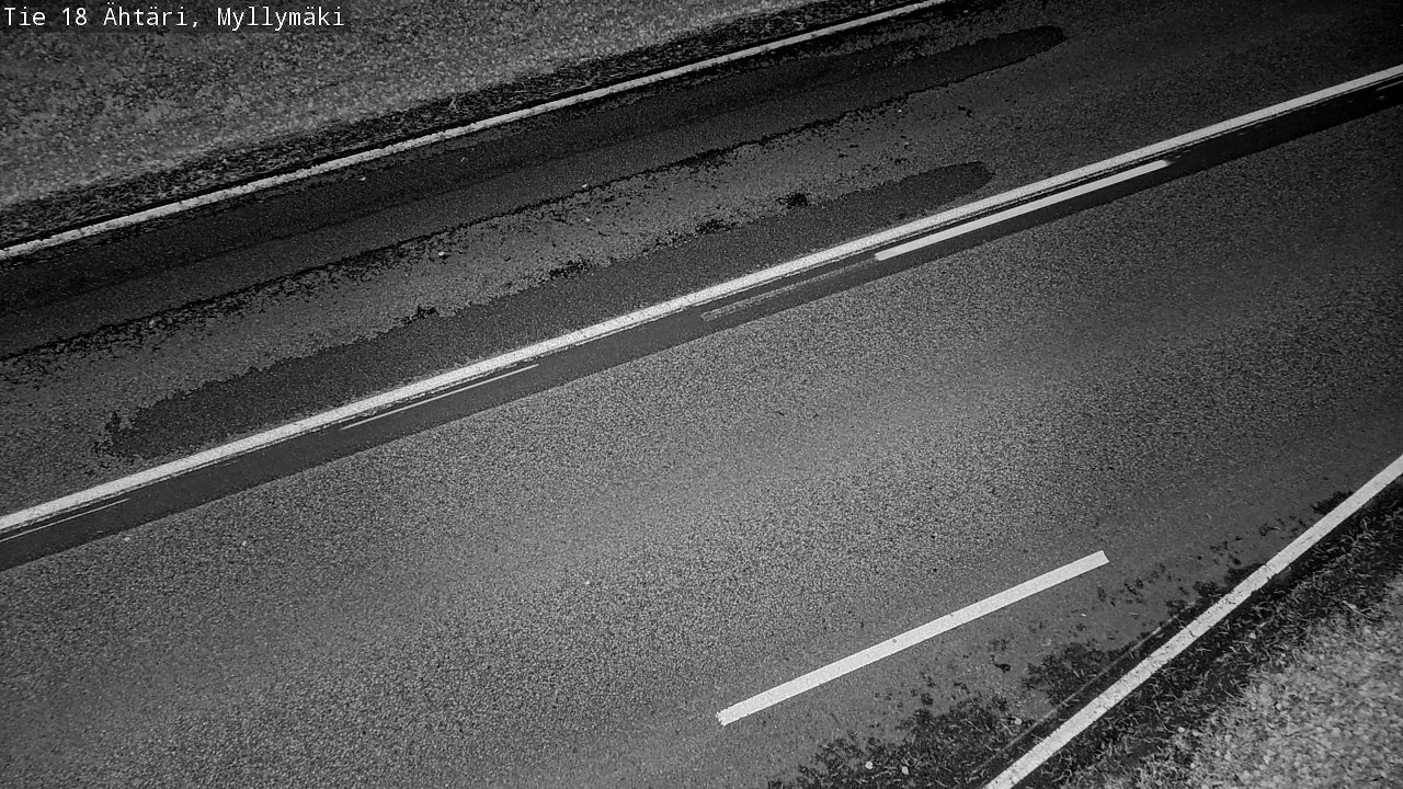 Weather Camera Image Road 18 Ähtäri, Myllymäki, Ähtäri, Etelä-Pohjanmaa