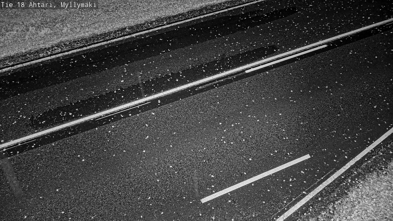 Weather Camera Image Road 18 Ähtäri, Myllymäki, Ähtäri, Etelä-Pohjanmaa