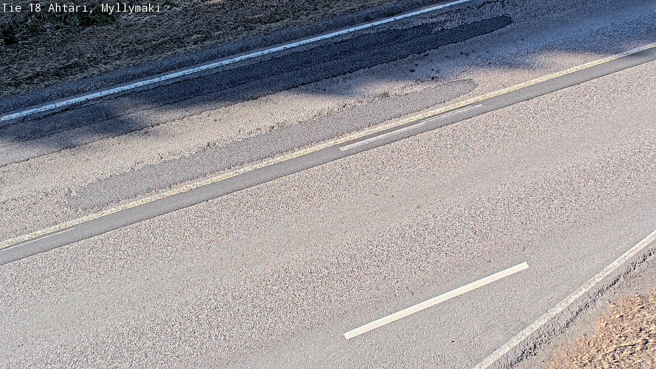 Weather Camera Image Road 18 Ähtäri, Myllymäki, Ähtäri, Etelä-Pohjanmaa