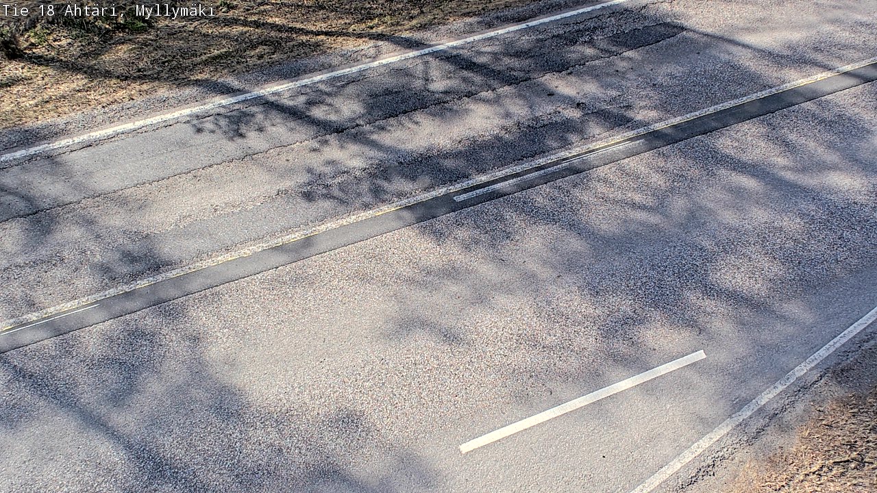 Weather Camera Image Road 18 Ähtäri, Myllymäki, Ähtäri, Etelä-Pohjanmaa
