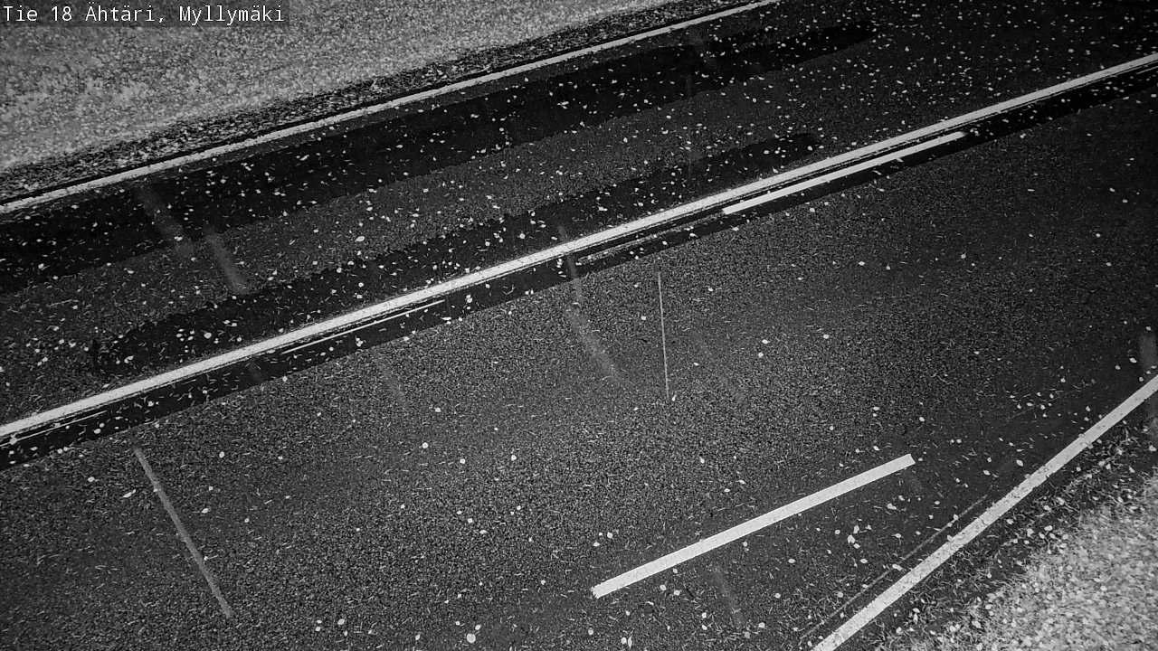 Weather Camera Image Road 18 Ähtäri, Myllymäki, Ähtäri, Etelä-Pohjanmaa