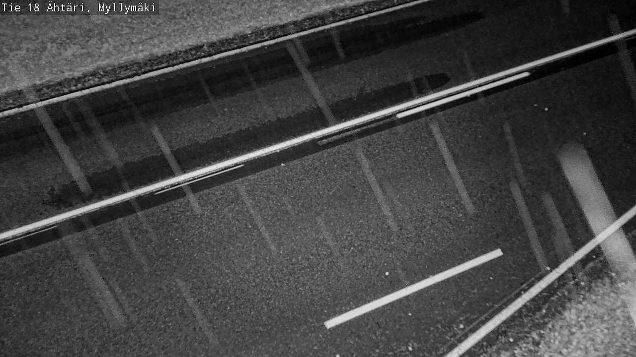 Weather Camera Image Road 18 Ähtäri, Myllymäki, Ähtäri, Etelä-Pohjanmaa