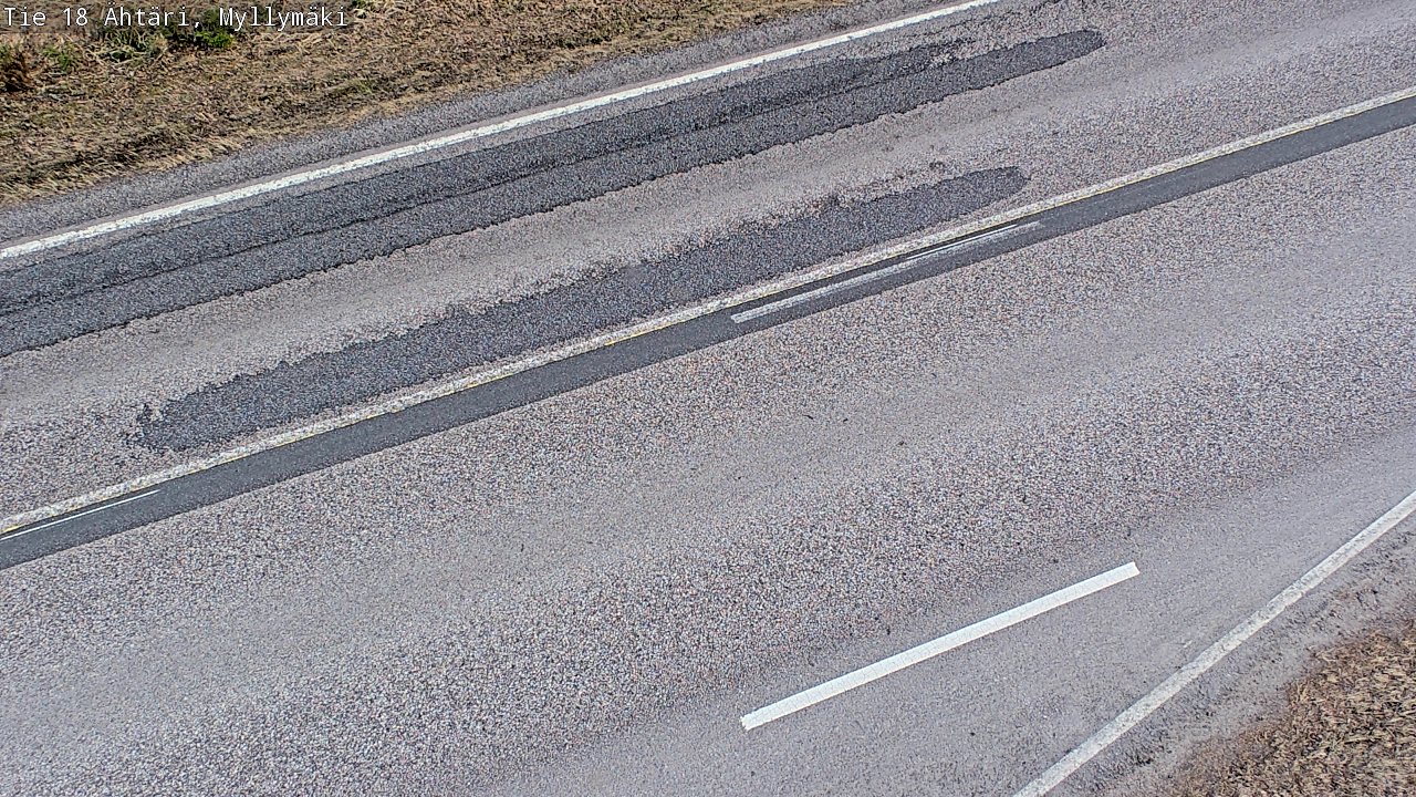 Weather Camera Image Road 18 Ähtäri, Myllymäki, Ähtäri, Etelä-Pohjanmaa