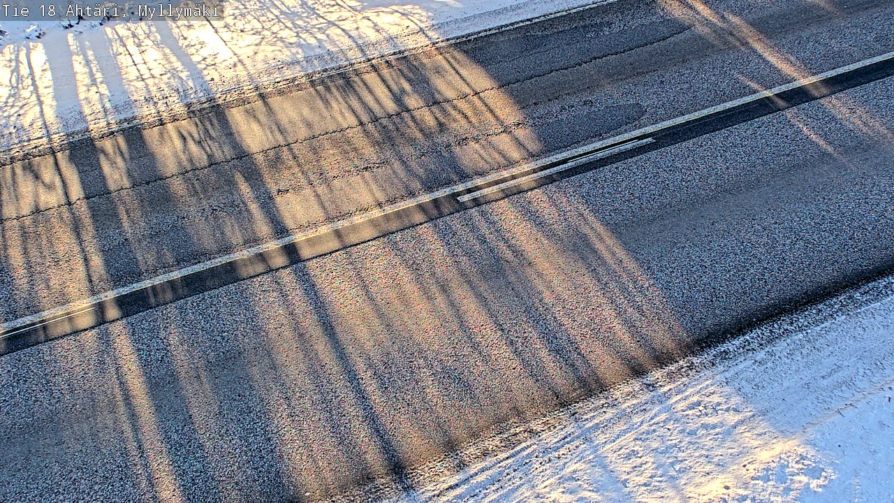 Weather Camera Image Road 18 Ähtäri, Myllymäki, Ähtäri, Etelä-Pohjanmaa