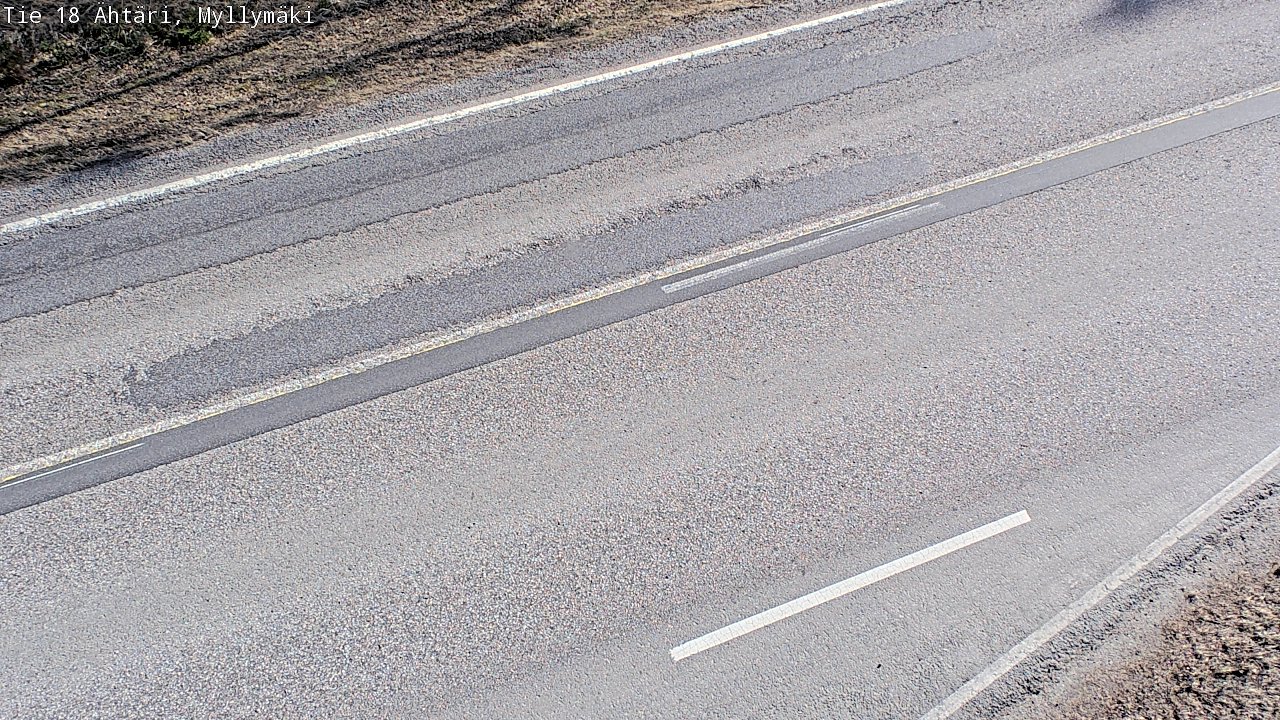 Weather Camera Image Road 18 Ähtäri, Myllymäki, Ähtäri, Etelä-Pohjanmaa