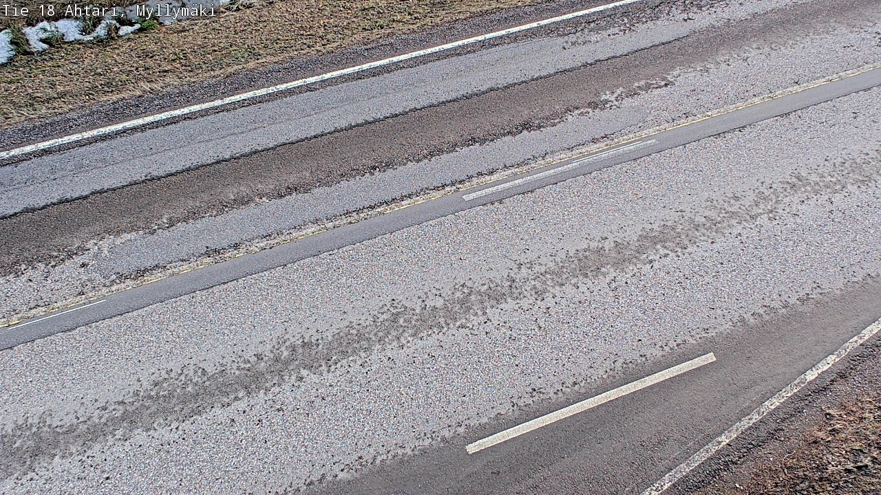 Weather Camera Image Road 18 Ähtäri, Myllymäki, Ähtäri, Etelä-Pohjanmaa