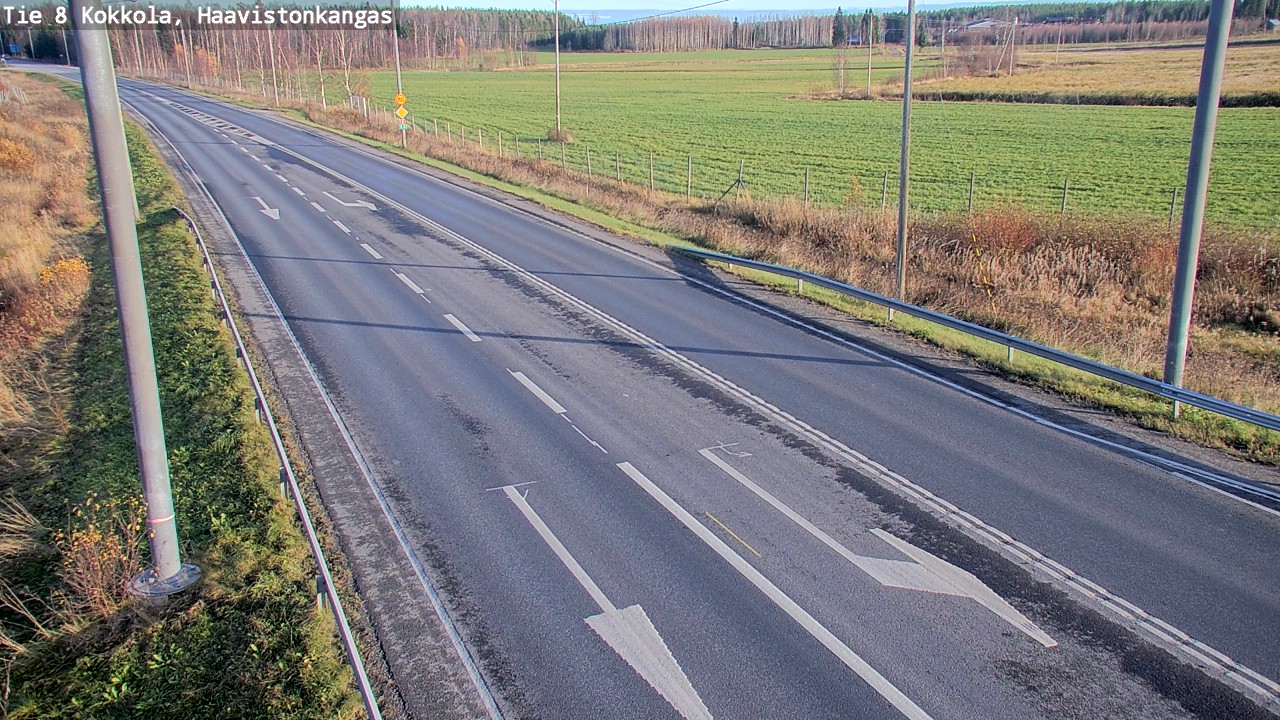 Kelikamerat Kuva Tie 8 Kokkola, Haavistonkangas, Kokkola, Keski-Pohjanmaa