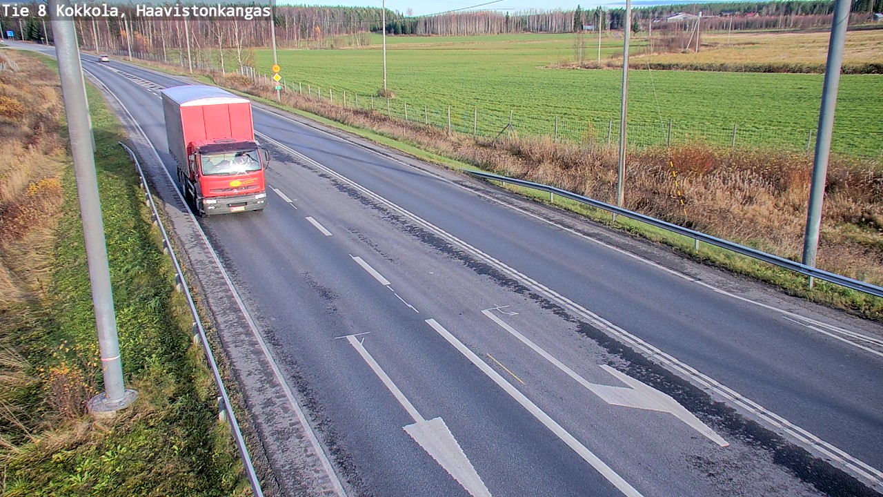 Kelikamerat Kuva Tie 8 Kokkola, Haavistonkangas, Kokkola, Keski-Pohjanmaa