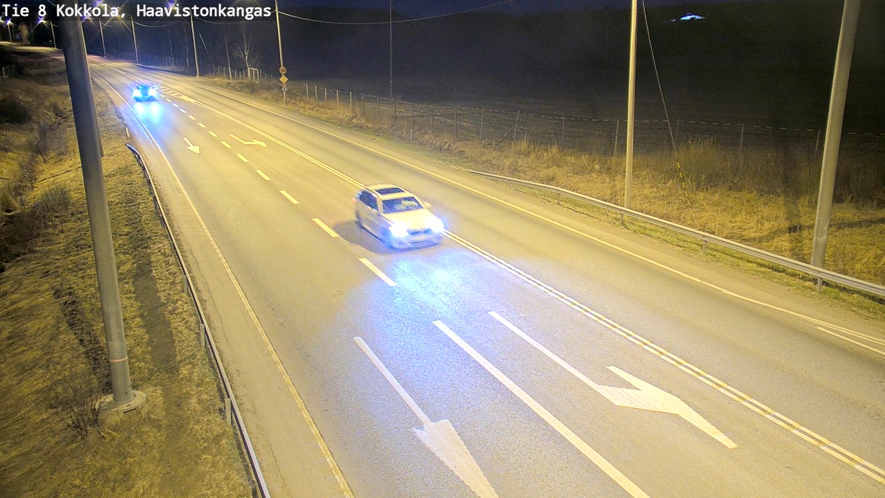 Weather Camera Image Väg 8 Karleby, Haavistonkangas, Kokkola, Keski-Pohjanmaa