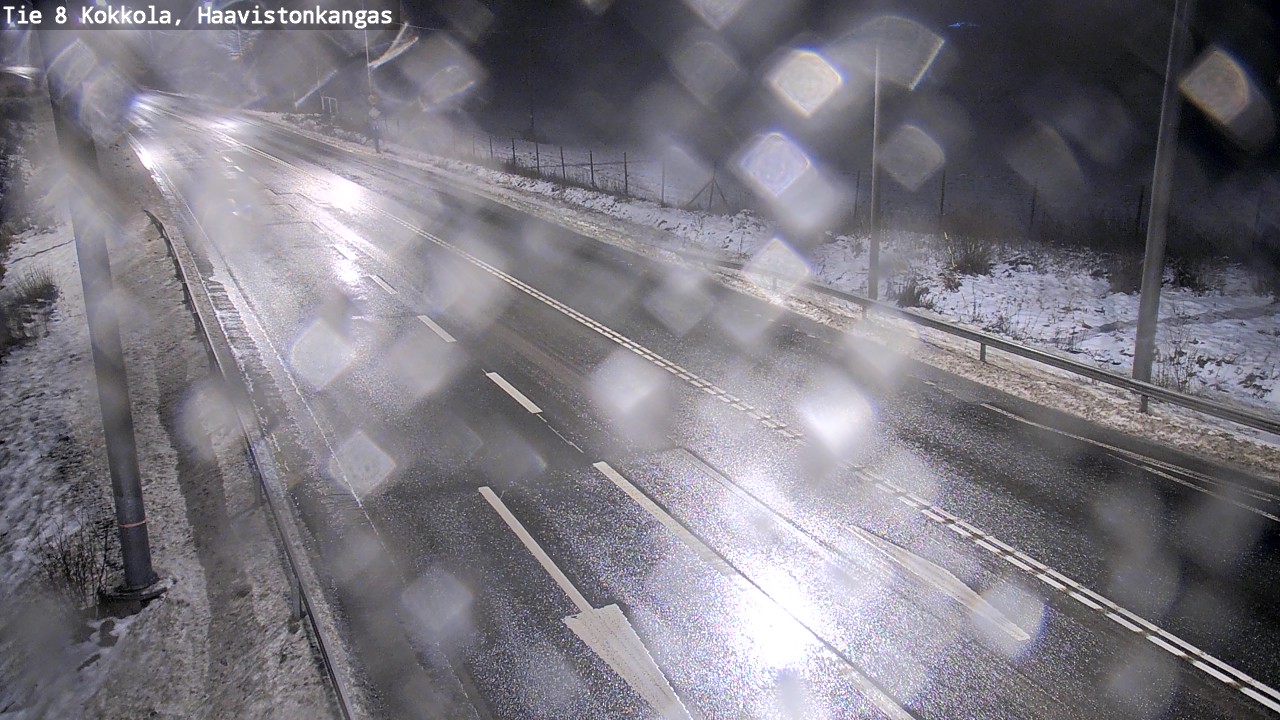 Weather Camera Image Väg 8 Karleby, Haavistonkangas, Kokkola, Keski-Pohjanmaa