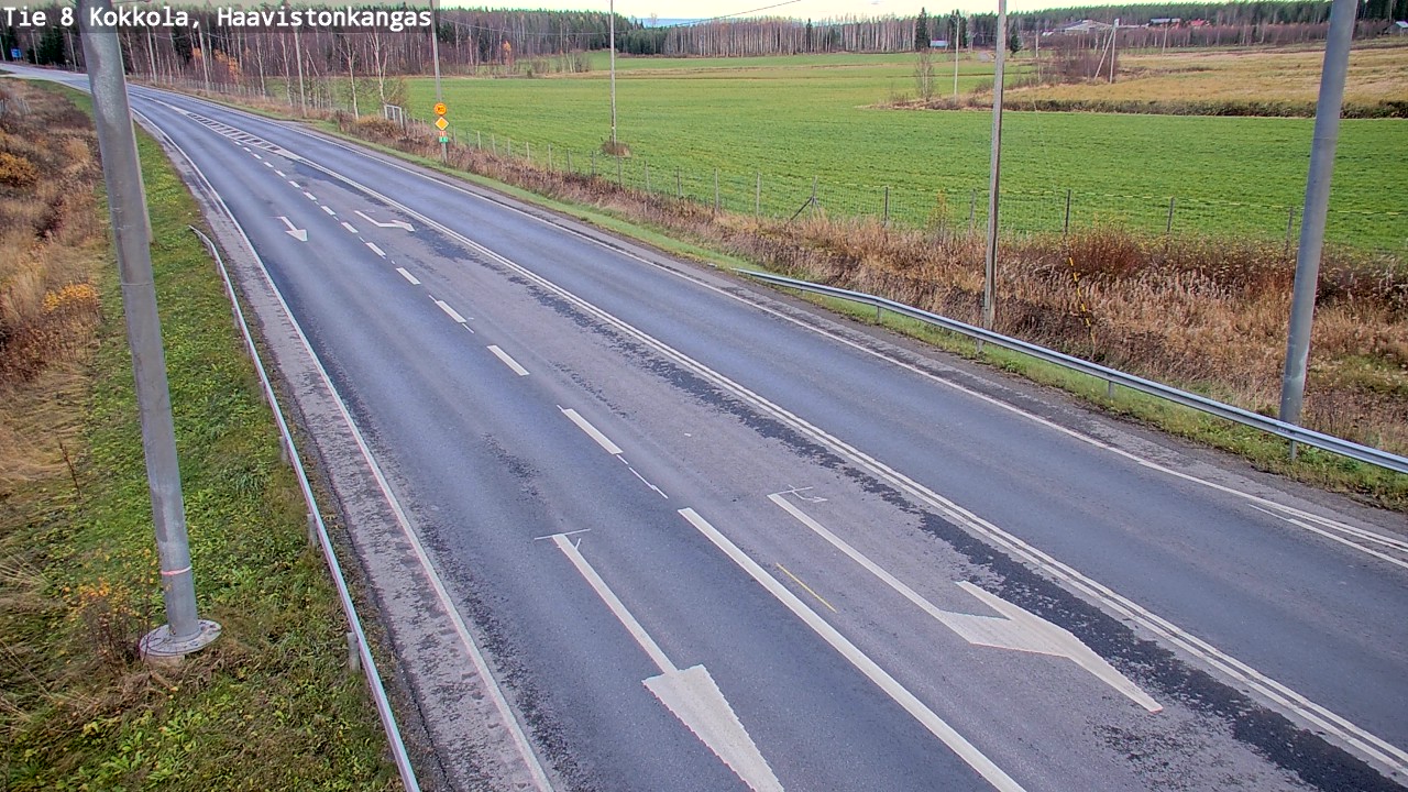 Kelikamerat Kuva Tie 8 Kokkola, Haavistonkangas, Kokkola, Keski-Pohjanmaa